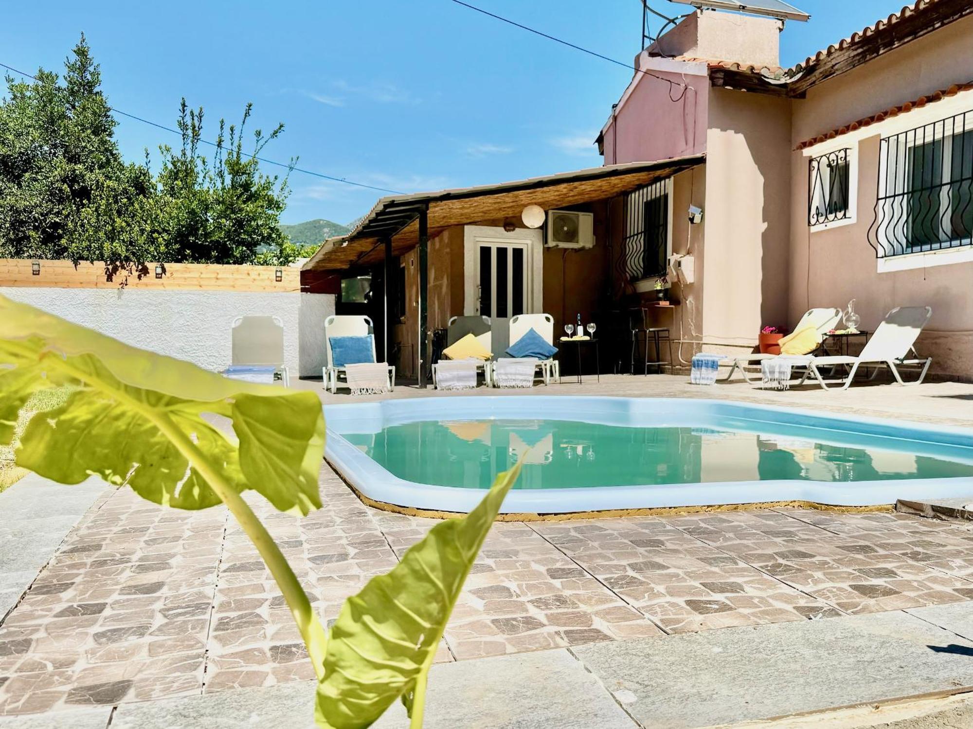 Beach Villa Night Flower With Private Pool By Dadovillas Dassiá Eksteriør bilde